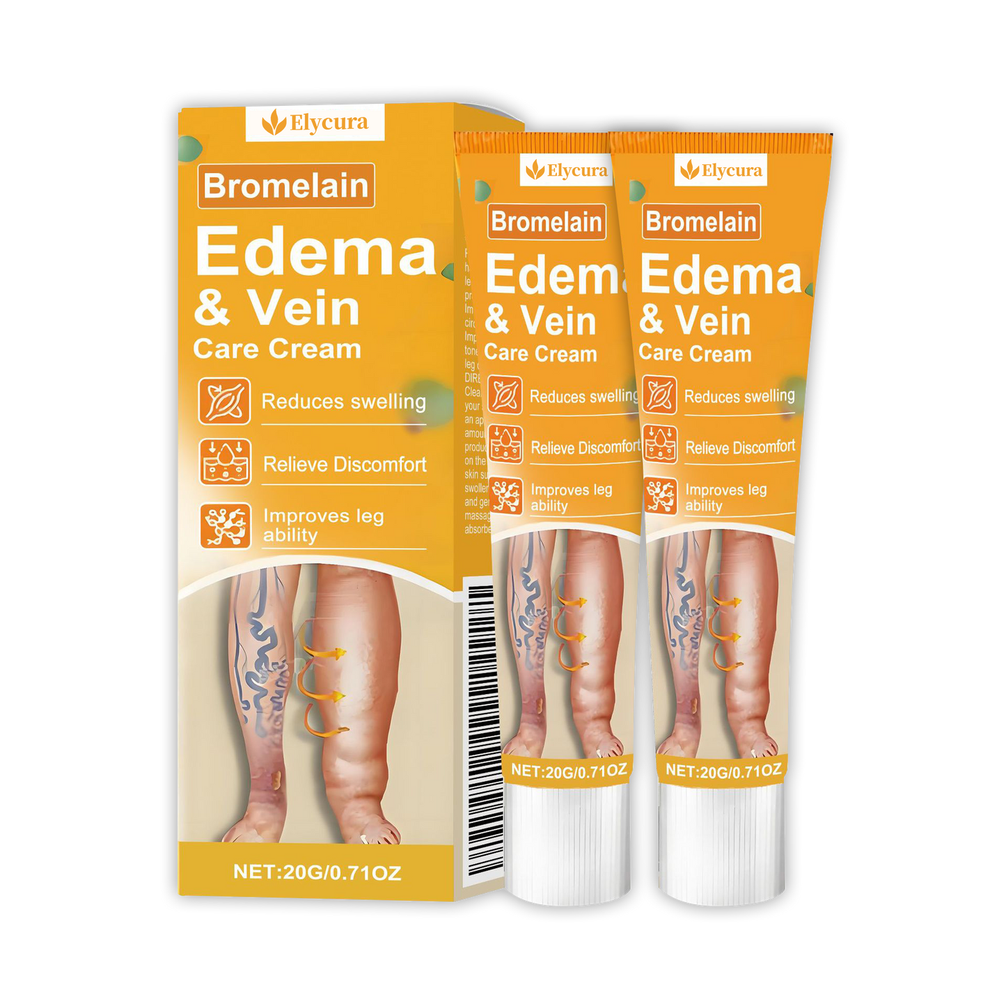 Elycura™ Edema & Vein Care Cream