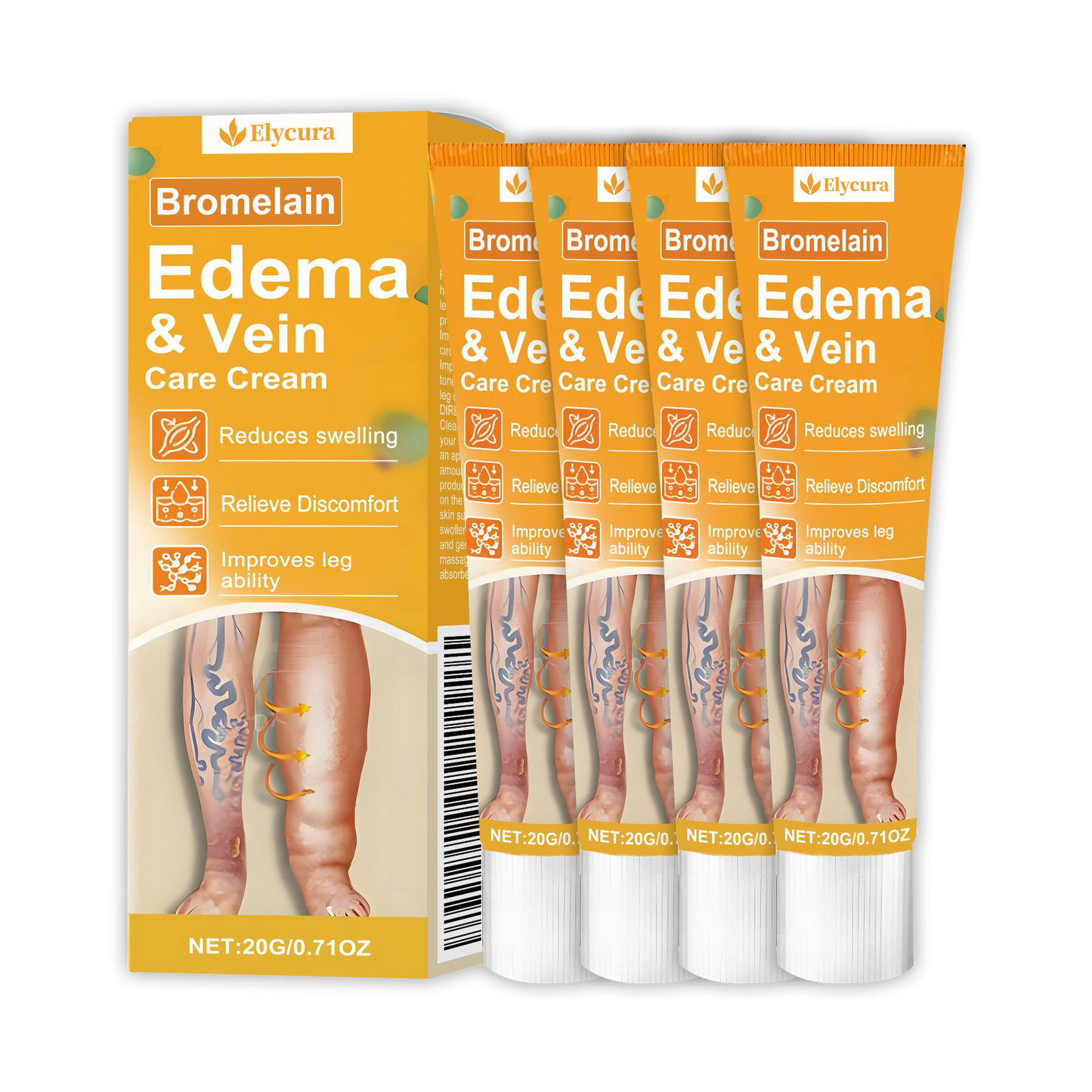 Elycura™ Edema & Vein Care Cream