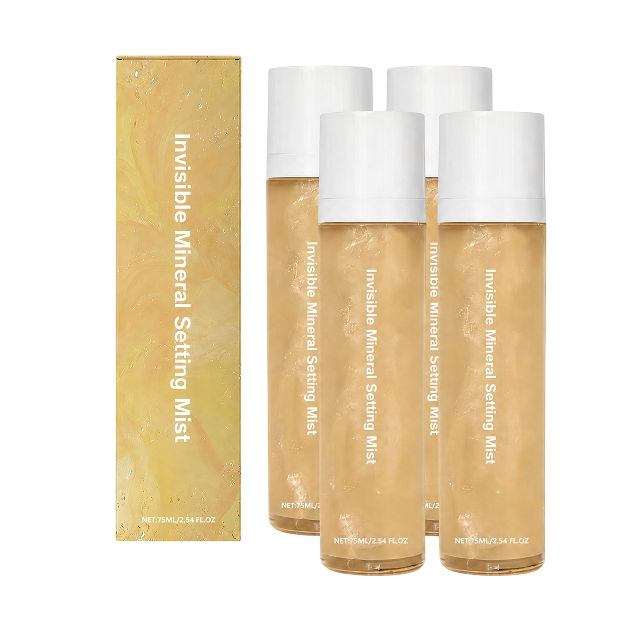 4x Invisible Mineral Setting Mist