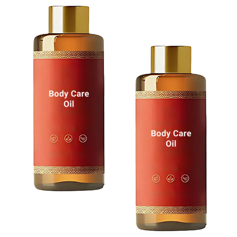 2x Body Care Oil