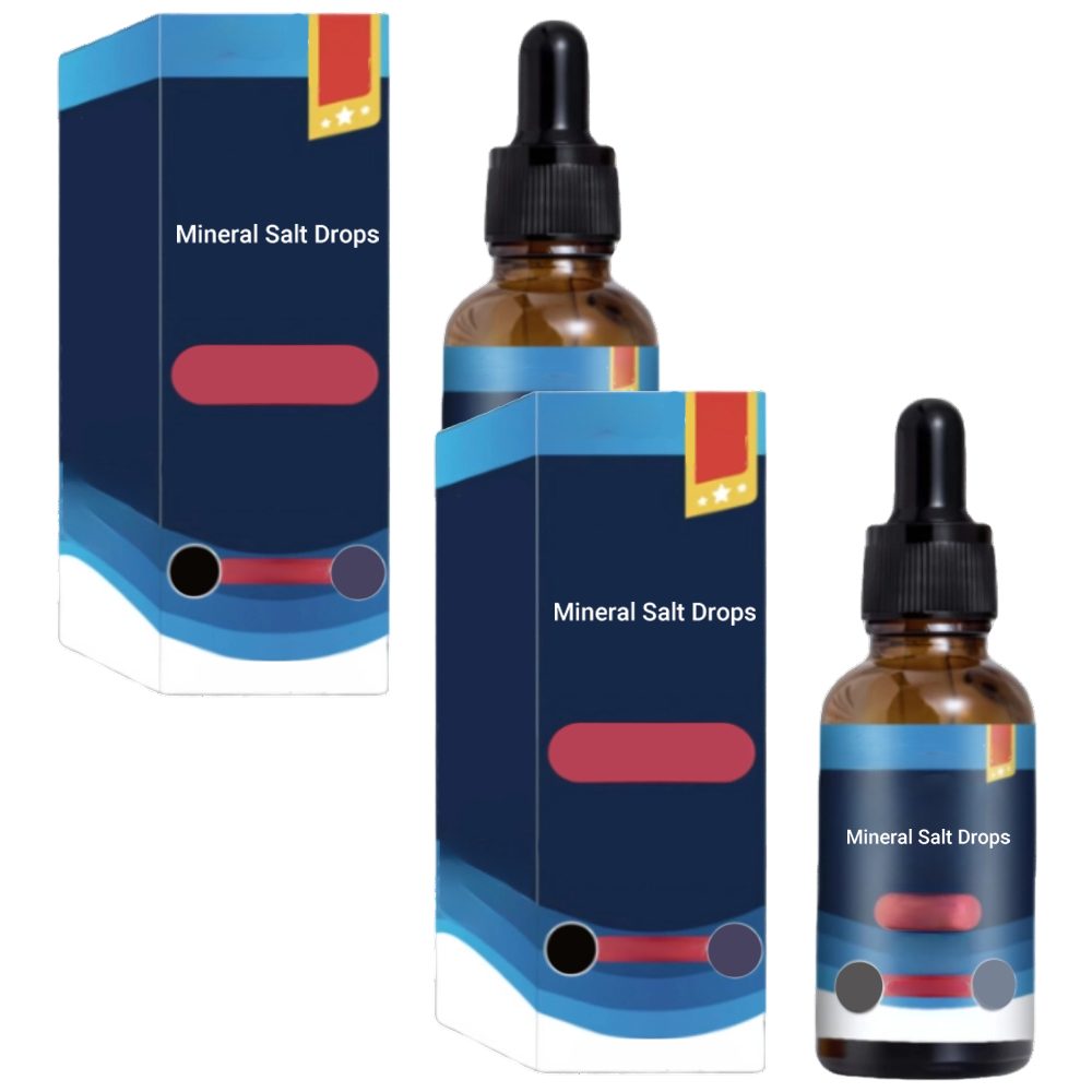 2x Mineral Salt Drops